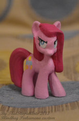 Size: 400x610 | Tagged: safe, artist:antych, pinkie pie, g4, blind bag, customized toy, irl, photo, pinkamena diane pie, solo, toy