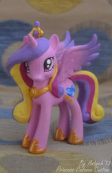 Size: 600x918 | Tagged: safe, artist:antych, princess cadance, g4, brushable, customized toy, irl, photo, solo, toy