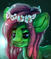 Size: 780x900 | Tagged: safe, artist:scyrina, tree hugger, pony, g4, make new friends but keep discord, female, solo