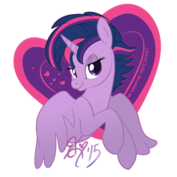 Size: 1000x1000 | Tagged: safe, artist:cluttercluster, twilight sparkle, alicorn, pony, g4, alternate hairstyle, female, mare, punklight sparkle, simple background, solo, transparent background, twilight sparkle (alicorn)