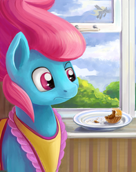 Size: 700x889 | Tagged: safe, artist:maytee, cup cake, derpy hooves, pegasus, pony, g4, female, mare, solo