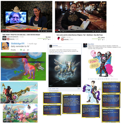 Size: 1505x1527 | Tagged: safe, pinkie pie, rarity, crystal pony, human, pony, g4, barely pony related, borderlands 2, butt stallion, celebrity, compilation, facebook, gabe newell, handsome jack, irl, irl human, ken levine, mass effect, meme, photo, runescape, team fortress 2, youtube