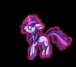 Size: 1759x1555 | Tagged: safe, artist:buljong, twilight sparkle, g4, eyes closed, female, levitation, magic, self-levitation, solo, telekinesis