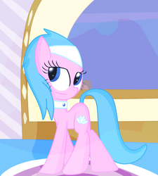 Size: 869x966 | Tagged: safe, artist:mr-degration, aloe, earth pony, pony, g4, female, mare, solo, spa, spa pony, standing