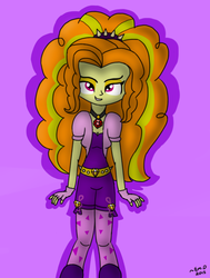 Size: 720x950 | Tagged: safe, artist:sketchydesign78, adagio dazzle, equestria girls, g4, my little pony equestria girls: rainbow rocks, female, humanized, solo