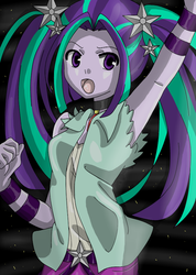 Size: 639x897 | Tagged: safe, artist:geckimoria, aria blaze, equestria girls, g4, female, solo