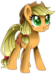 Size: 2480x3247 | Tagged: safe, artist:sk-ree, applejack, g4, female, high res, simple background, solo, transparent background