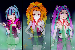 Size: 6000x4000 | Tagged: safe, artist:johnyho, adagio dazzle, aria blaze, sonata dusk, human, equestria girls, g4, my little pony equestria girls: rainbow rocks, human coloration, humanized, the dazzlings