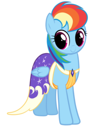 Size: 1000x1200 | Tagged: safe, artist:zigrock, rainbow dash, g4, make new friends but keep discord, my little pony: friendship is magic, clothes, cute, dress, female, gala dress, simple background, solo, transparent background