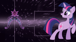 Size: 2732x1536 | Tagged: safe, artist:elsdrake, twilight sparkle, g4, female, solo, vector, wallpaper