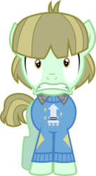 Size: 1642x3000 | Tagged: safe, artist:valadrem, danny trottance, pony, g4, make new friends but keep discord, season 5, danny torrance, ponified, simple background, solo, the shining, transparent background, vector