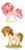 Size: 600x1212 | Tagged: safe, artist:nekoart, pinkie pie, oc, earth pony, pony, unicorn, g4, female, happy, mare, trotting