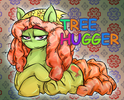 Size: 1000x802 | Tagged: safe, artist:tyuubatu, tree hugger, g4, make new friends but keep discord, my little pony: friendship is magic, female, solo