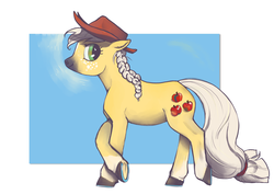 Size: 1240x877 | Tagged: safe, artist:spectralunicorn, applejack, g4, female, solo