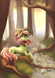 Size: 800x1132 | Tagged: safe, artist:nalenthi, tree hugger, pony, g4, make new friends but keep discord, female, solo