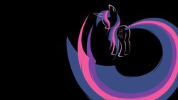 Size: 1920x1080 | Tagged: dead source, safe, artist:rokushou, twilight sparkle, g4, female, solo, vector, wallpaper