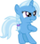 Size: 1745x1945 | Tagged: safe, artist:dtkraus, trixie, pony, unicorn, g4, alternate hairstyle, braid, female, filly, filly trixie, grin, mare, ponytail, pose, simple background, solo, transparent background, vector, younger