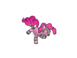 Size: 1024x768 | Tagged: safe, artist:silverthemysticfligh, pinkie pie, g4, dancing, female, solo