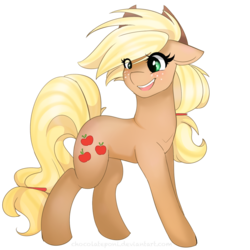 Size: 1000x1000 | Tagged: safe, artist:chocolateponi, applejack, g4, female, solo