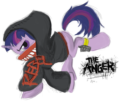 Size: 790x659 | Tagged: safe, artist:tavistradivarius, twilight sparkle, g4, brink, clothes, crossover, female, solo