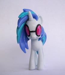 Size: 888x1024 | Tagged: safe, dj pon-3, vinyl scratch, g4, figure, irl, magazine figure, photo, toy