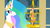 Size: 1366x768 | Tagged: safe, screencap, philomena, princess celestia, alicorn, bird, phoenix, pony, a bird in the hoof, g4, my little pony: friendship is magic, season 1, birdcage, cage, duo, ethereal mane, female, mare