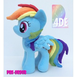 Size: 500x500 | Tagged: safe, rainbow dash, g4, 4de, irl, photo, plushie, solo