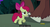 Size: 1600x855 | Tagged: safe, screencap, apple bloom, trouble shoes, earth pony, pony, appleoosa's most wanted, g4, my little pony: friendship is magic, female, filly, foal, male, meme, stallion, youtube caption