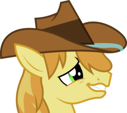 Size: 6756x6000 | Tagged: safe, artist:dasprid, braeburn, appleoosa's most wanted, g4, .svg available, absurd resolution, faic, male, simple background, solo, transparent background, vector