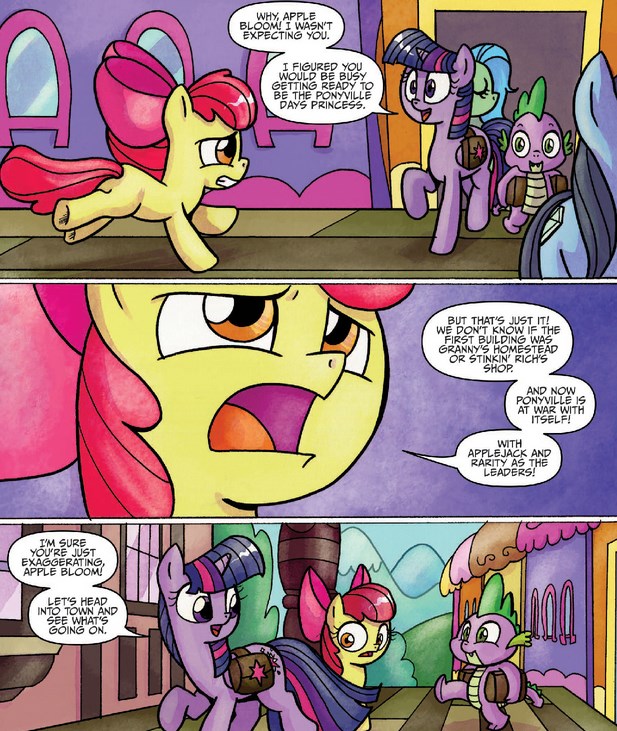 900295 Safe Artist Agnesgarbowska Idw Official Comic Apple Bloom