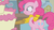 Size: 1280x720 | Tagged: safe, screencap, gilda, pinkie pie, earth pony, griffon, pony, g4, griffon the brush off, female, mare, neck hold