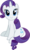 Size: 3659x6000 | Tagged: safe, artist:slb94, rarity, pony, unicorn, g4, female, looking at you, mare, simple background, sitting, solo, transparent background, vector