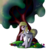 Size: 2000x2000 | Tagged: safe, artist:ketrin0cat, derpy hooves, pegasus, pony, g4, female, high res, mare, raised hoof, simple background, smiling, solo, spread wings, transparent background, tree