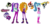 Size: 1500x720 | Tagged: safe, artist:breezyblueyt, adagio dazzle, aria blaze, sonata dusk, equestria girls, g4, my little pony equestria girls: rainbow rocks, blossom (powerpuff girls), bubbles (powerpuff girls), buttercup (powerpuff girls), crossover, simple background, the dazzlings, the powerpuff girls, transparent background