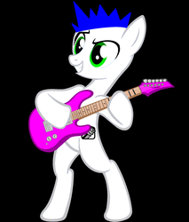 Size: 1596x1876 | Tagged: safe, oc, oc only, oc:wild fox, guitar, musical instrument, solo