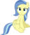 Size: 3644x4175 | Tagged: safe, artist:ispincharles, sunshower, pegasus, pony, g4, my little pony: friendship is magic, tanks for the memories, background pony, female, mare, simple background, sitting, smiling, solo, transparent background, vector, when she smiles