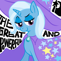 Size: 512x512 | Tagged: safe, artist:remyroez, trixie, pony, unicorn, g4, female, mare, solo