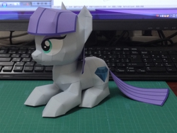 Size: 1305x979 | Tagged: safe, artist:robi, maud pie, g4, female, papercraft, pixiv, solo, wrong cutie mark
