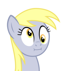 Size: 709x709 | Tagged: safe, artist:cheezedoodle96, derpy hooves, pegasus, pony, g4, make new friends but keep discord, .svg available, :i, female, mare, simple background, solo, svg, transparent background, vector, we bought two cakes