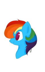 Size: 800x1280 | Tagged: safe, artist:cute_pinkie7, rainbow dash, g4, make new friends but keep discord, female, solo