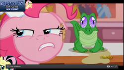 Size: 880x499 | Tagged: safe, screencap, gummy, pinkie pie, g4, the lost treasure of griffonstone