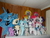 Size: 4608x3456 | Tagged: safe, dj pon-3, fluttershy, octavia melody, pinkie pie, princess luna, rainbow dash, rarity, sweetie belle, trixie, twilight sparkle, vinyl scratch, oc, oc:milky way, pony, g4, build-a-bear, female, irl, mare, photo, plushie, toy