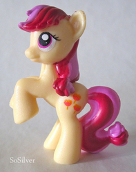 Size: 432x548 | Tagged: safe, photographer:sosilver, apple bumpkin, g4, apple family member, blind bag, irl, photo, solo, toy