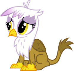 Size: 6000x5754 | Tagged: safe, artist:magister39, gilda, griffon, g4, the lost treasure of griffonstone, absurd resolution, chickub, cub, cute, female, gildadorable, li'l gilda, simple background, solo, transparent background, vector, younger
