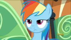 Size: 900x506 | Tagged: safe, screencap, rainbow dash, g4, the lost treasure of griffonstone, animated, eyeroll, facehoof, female, reaction image, solo