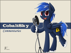 Size: 1570x1170 | Tagged: safe, artist:thunder chaser, oc, oc only, oc:cobaltsky, solo