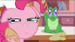 Size: 1920x1080 | Tagged: safe, screencap, gummy, pinkie pie, g4, the lost treasure of griffonstone