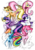 Size: 4121x5928 | Tagged: safe, artist:flamevulture17, applejack, fluttershy, pinkie pie, rainbow dash, rarity, twilight sparkle, alicorn, pony, g4, absurd resolution, female, mane six, mare, simple background, transparent background, twilight sparkle (alicorn)