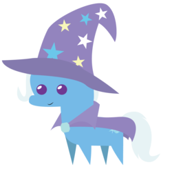 Size: 1192x1168 | Tagged: safe, artist:liracrown, trixie, pony, unicorn, g4, cape, clothes, female, hat, pointy ponies, simple background, smiling, solo, transparent background, trixie's cape, trixie's hat