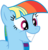 Size: 4817x4966 | Tagged: safe, artist:slb94, rainbow dash, g4, the lost treasure of griffonstone, absurd resolution, alternate hairstyle, female, manebow sparkle, simple background, solo, transparent background, vector